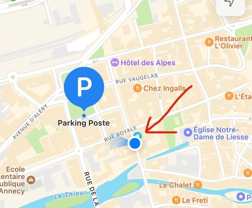 Apartmán La Petite Venise Des Alpes, Ultra Centre 1 A 5 Pers Annecy Exteriér fotografie
